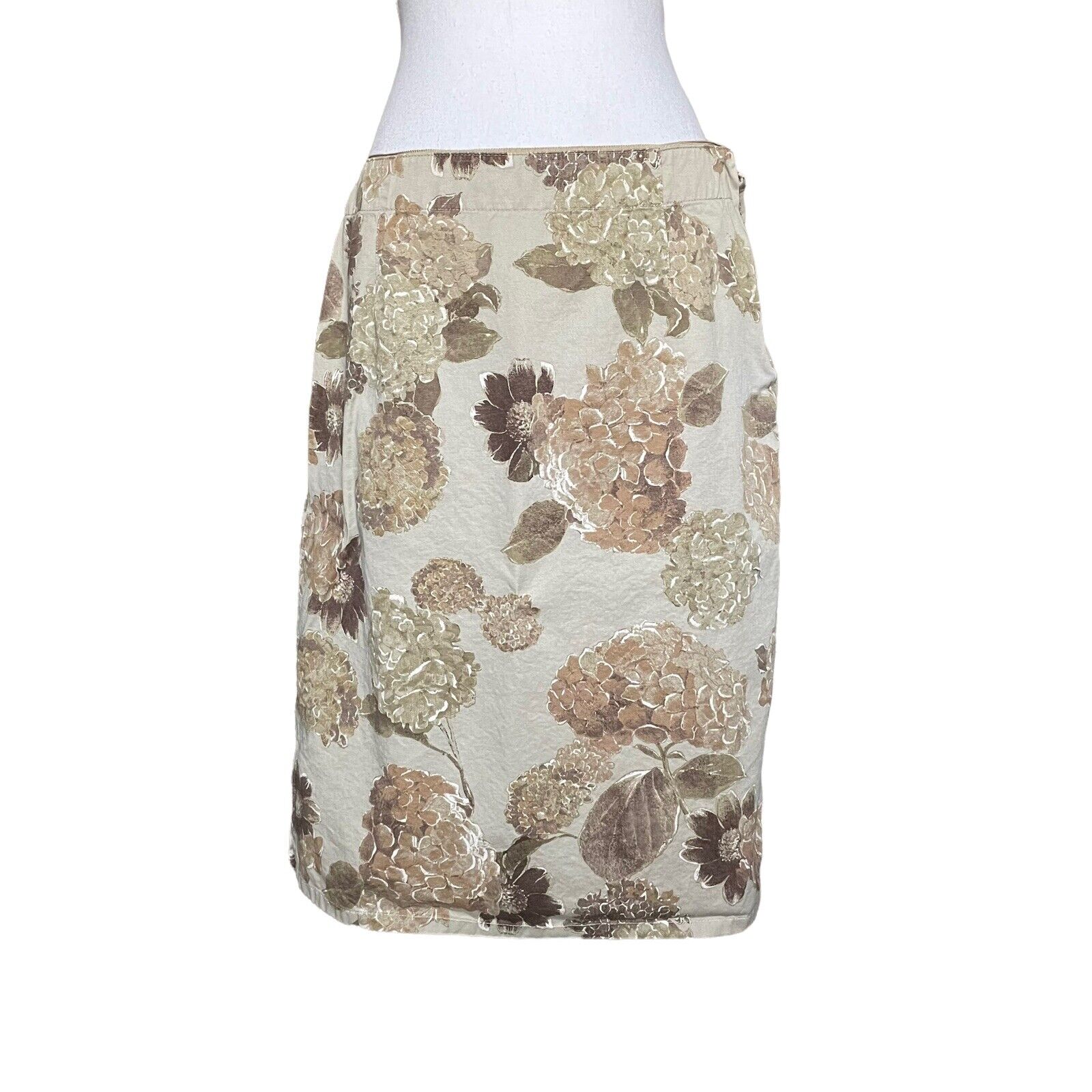 Louis Feraud VTG Cream Wool Silk Blend Satin Lined Pencil Skirt 12 EU 42 |  eBay