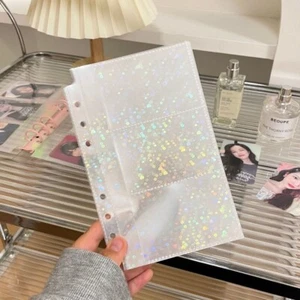 10PCS/Set A6 Inside Pages Album (Holo Flowers) Kpop Photo Cards - AUS Seller! - Picture 1 of 5