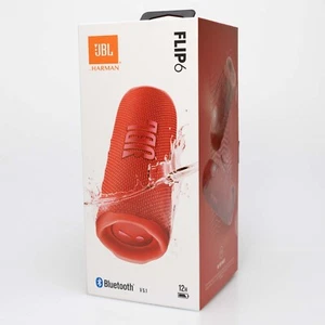Altavoz portátil impermeable JBL Flip 6 rojo - Nuevo - Imagen 1 de 4