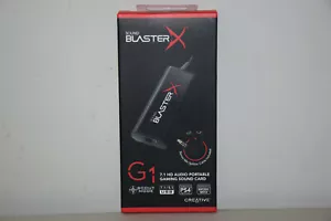 Creative Sound BlasterX G1 7.1 Portable HD Gaming USB DAC Sound Card SB1710 Neww - Picture 1 of 8