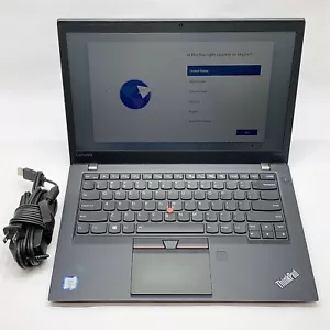 Lenovo ThinkPad T460s Laptop i5 6200U 2.30GHZ 14" FHD 8GB 250GB M.2 Windows 11 - Picture 1 of 9