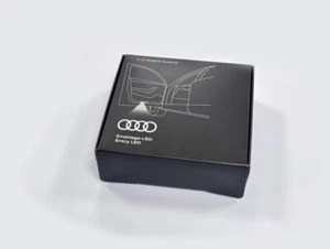 GENUINE Audi Door Puddle Welcome Light Pack Of 2 | 2 YEAR WARRANTY | UK SHIPPING - Picture 1 of 11