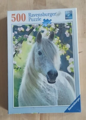 Puzzle Cavallo Bianco Ravensburger 500 Pezzi NUOVO IMBALLAGGIO ORIGINALE - Immagine 1 di 4