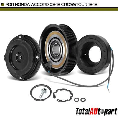 Kit de embrague compresor de aire acondicionado para Honda Accord 2008 2009-2012 Crosstour 12-15 L4 2,4 L Foto 1 de 4