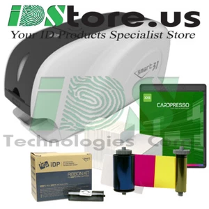 IDP Smart 31S Single Side Photo ID Card Printer Bundle - Picture 1 of 5