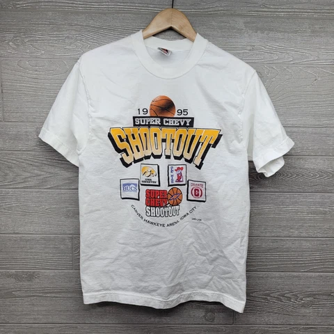 Vintage 1995 East Tennessee State University ETSU Basketball Tshirt Medium Cover