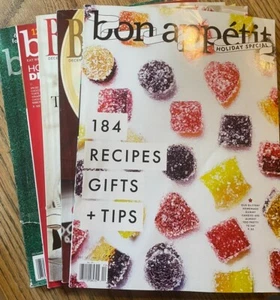 Bon Appetit Magazines-Special December/Holiday Issues - Picture 1 of 6