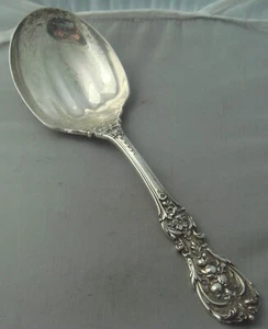 Reed & Barton Francis I Sterling Silver Salad Serving Spoon Old Marks - Picture 1 of 3