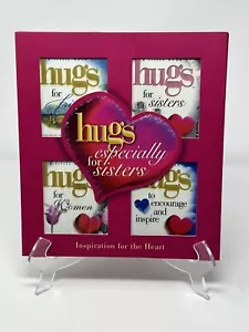 💖HUGS ESPECIALLY FOR SISTERS💖 (4 KEEPSAKE LITTLE BOOKS) - SEE PHOTO OF BOOKS - Picture 1 of 3