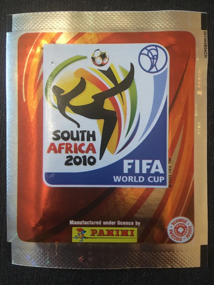 PANINI POCHETTE PACKET WORLD CUP AFRICA 2010 VERSION SUISSE SCHWEIZ RARE