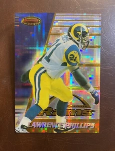 1996 Bowman's Best #176 LAWRENCE PHILLIPS Atomic Refractor Rams RARE Nebraska - Picture 1 of 2