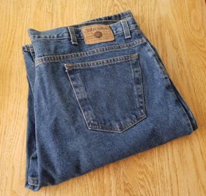 St. Johns Bay  Size 44 X 34 Blue Jeans 42" Waist,   34" Inseam - Picture 1 of 6