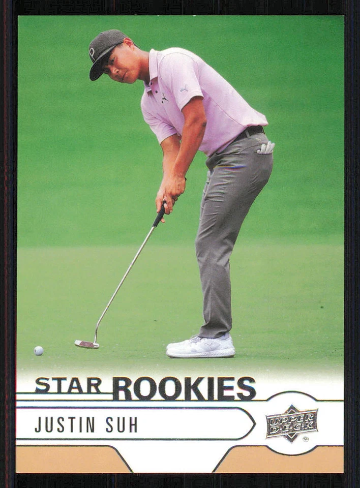 2021 SP Authentic Upper Deck Star Rookies #UDR2 Justin Suh - Image 1 of 2