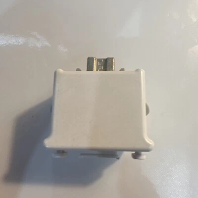 Official Genuine Nintendo Wii Motion Plus Adapter OEM Motion Plus White RVL-026  - Image 1 of 2