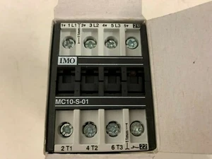 IMO MC10-S-01 24ac CONTACTOR 4kw 3-400v 50-60hz NEW ORIGINAL PART - Picture 1 of 1