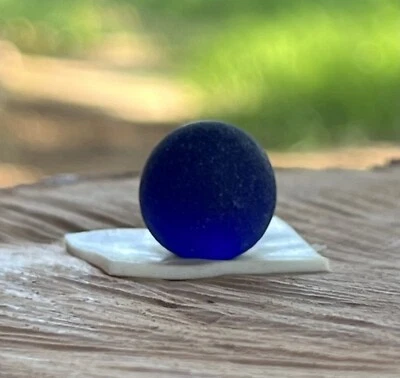 Bright Blue JQ L Genuine English Seaham Sea Glass 💙 - Image 1 of 4