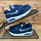 Nike Air Max IVO Shoes Baby Size UK 8.5 Blue Navy Leather Mesh Low Trainers TD