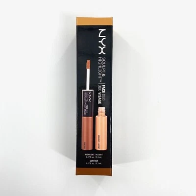 NYX Sculpt & Highlight Face Duo in Cinnamon and Peach - Accent, & Contour  - Image 1 of 4