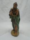 Vintage ATLANTIC MOLD NATIVITY Ceramic Wise Men Shepherd Unknown 10 1/4"