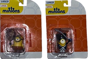 Minions 3D Schlüsselanhänger Figuren Key Chain 6 cm Groß Auswahl - Picture 1 of 3