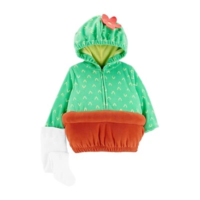 Carter's Baby Cactus Halloween Costume 12 18 24 Months M Plant Infant Succulent - Image 1 of 3