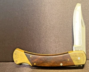 VINTAGE SCHRADE + LB7 LOCKBLADE FOLDING KNIFE - Picture 1 of 13