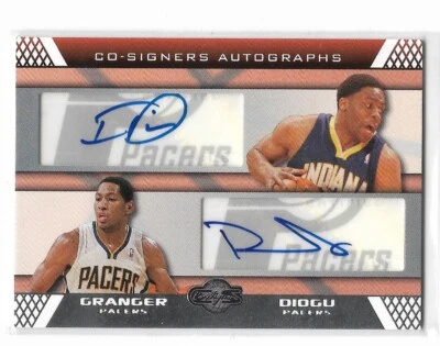 2007-08 Topps 联合签名者 - 联合签名者亲笔签名 Danny Granger、Ike Diogu #CS-32 — 第 1/2 张图片