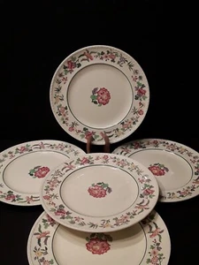 WEDGWOOD COLONIAL HARLECH 10.5 INCH DINNER PLATES LOT 5 - Picture 1 of 10