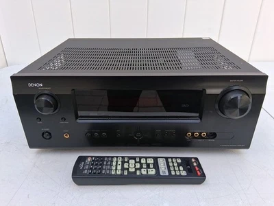 Denon AVR-591 Receiver HDMI 5.1 Channel Surround Sound ARC Mint Condition Tested - Image 1 of 4