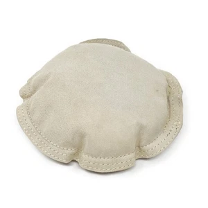 Schmücke Leder Kissen Rund Sandsack Sand Tasche 20.3cm Metall Working Bildung - Picture 1 of 4