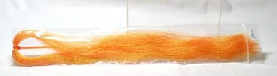 Material para atar moscas con flash de cristal retorcido - Flashhabou - 12 pulgadas naranja-amarillo #348 Foto 1 de 2