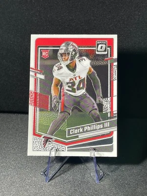 2023 Donruss Optic Clark Phillips III Rookie RC #8 Atlanta Falcons Football - Image 1 of 2