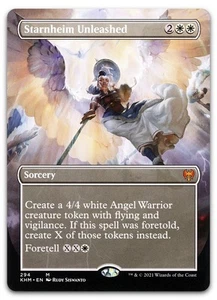 Starnheim Unleashed (senza confini) #294 (NM) Kaldheim KHM Magic MTG - Foto 1 di 2