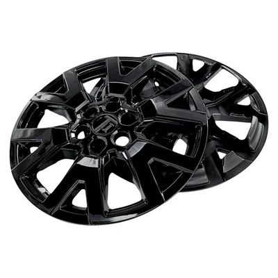 For GMC Acadia 2020-2023 Trim Illusion 18" Gloss Black Wheel Skin Set Foto 1 de 4