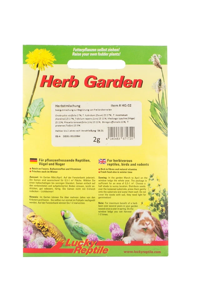 Lucky Reptile Herb Garden Herbst-Samenmischungen - Bild 1 von 1