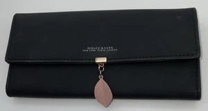 Dolce Vita Italian Leather Long Wallet - Picture 1 of 8