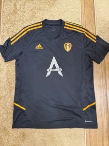 Adidas Leeds United 2022-2023 Training Grey Jersey Shirt Men’s Size XL - Picture 1 of 8
