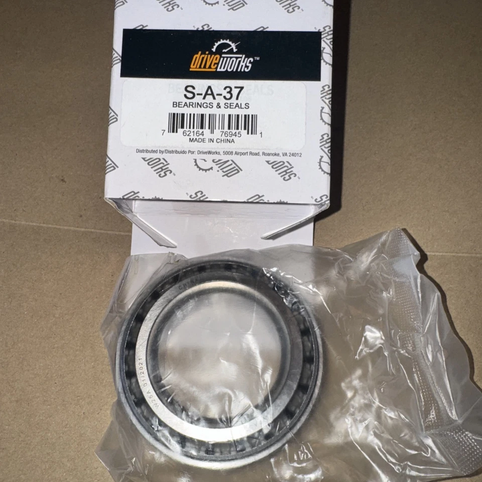 S-A-37 Drive Works SA37 Automatic Transmission Differential Bearing WTA37 - Image 1 of 1