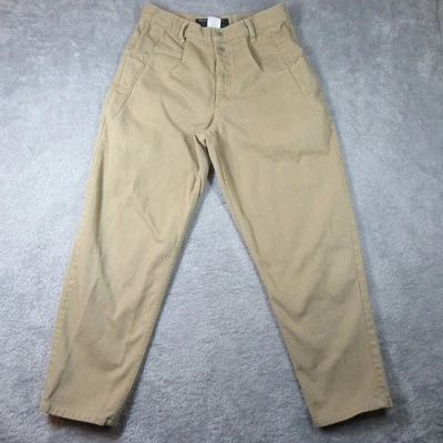 ВИНТАЖНЫЕ мужские джинсы Guess 32x30 хаки джинсовая ткань Pascal свободного покроя 90-х мешковатые сужающиеся - Изображение 1 из 4