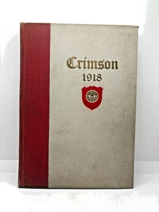 1918 Crimson Ripon College Yearbook Ripon, Wisconsin ..  Nice - Picture 1 of 11