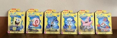 Hot Wheels 2019 Nickelodeon Bob Esponja Juego Completo 1-6 Foto 1 de 4