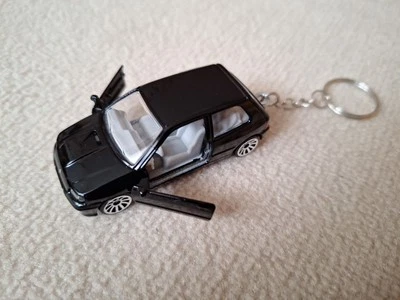 Schlüsselanhänger Renault Clio RS 16V Schwarz Black Auto Car Modell Majorette - Bild 1 von 4