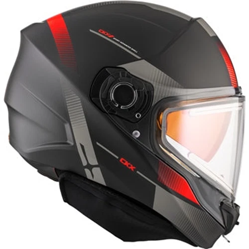 CKX Adult's Contact EDL Edge Snowmobile Helmet Matte Red Medium - 515413 - Image 1 of 1