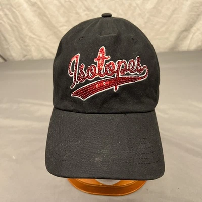 47 Brand MiLB Albuquerque Isotopes Glitter Cap Womens Adjustable Black Hat - Image 1 of 4