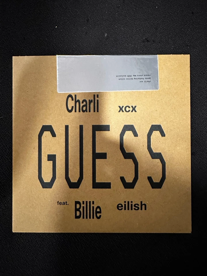 CHARLI XCX Guess feat. BILLIE EILISH USA 7" Vinyl RSD 2025  - Image 1 of 1