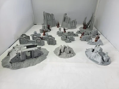Terrain Scenery Bundle Miniature Gaming "Compatible With"40k Warhammer Warfare