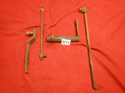 57 CHEVY CLUTCH LINKAGE Z-BAR GASSER 1957 BELAIR NOMAD ROD BRACKET MOUNT 4 speed - Image 1 of 4