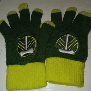 Vtg H.S.U Cal Poly Lumber Jacks Knit Game Gloves Size Small Axe Emblem - Picture 1 of 4
