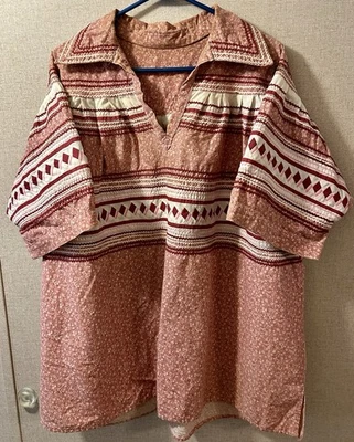 Camisa de manga corta vintage Seminole tradicional de retazos para hombre X-grande Foto 1 de 4