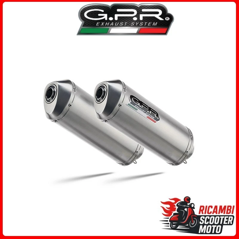 COPPIA TERMINALI CON RACCORDI HONDA CBF 1000 - ST  2006-2009 Satinox  H.150.SAT# Foto 1 de 1